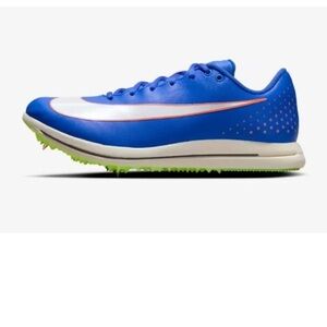 NWOB Nike Mens Triple Jump Elite 2 Cleat - AO0808 400 - Blue / White - Size: 9.5